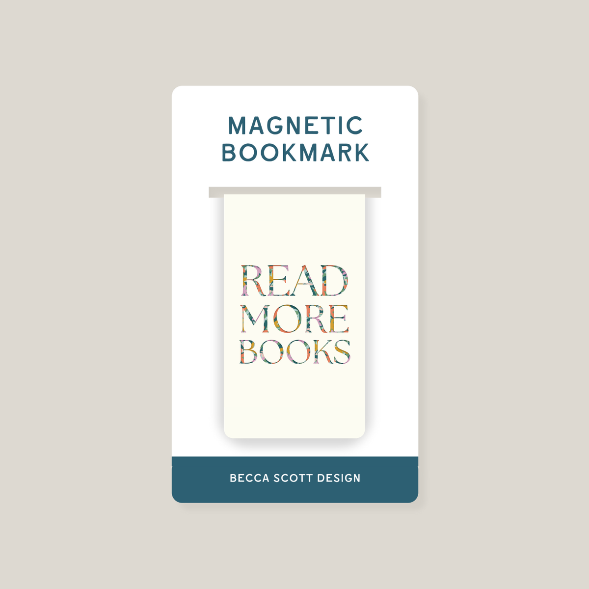 Read More Books Magnetic Bookmark