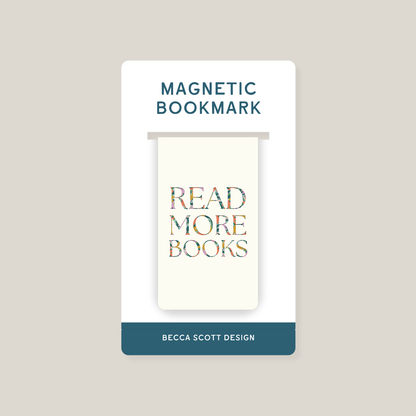 Read More Books Magnetic Bookmark