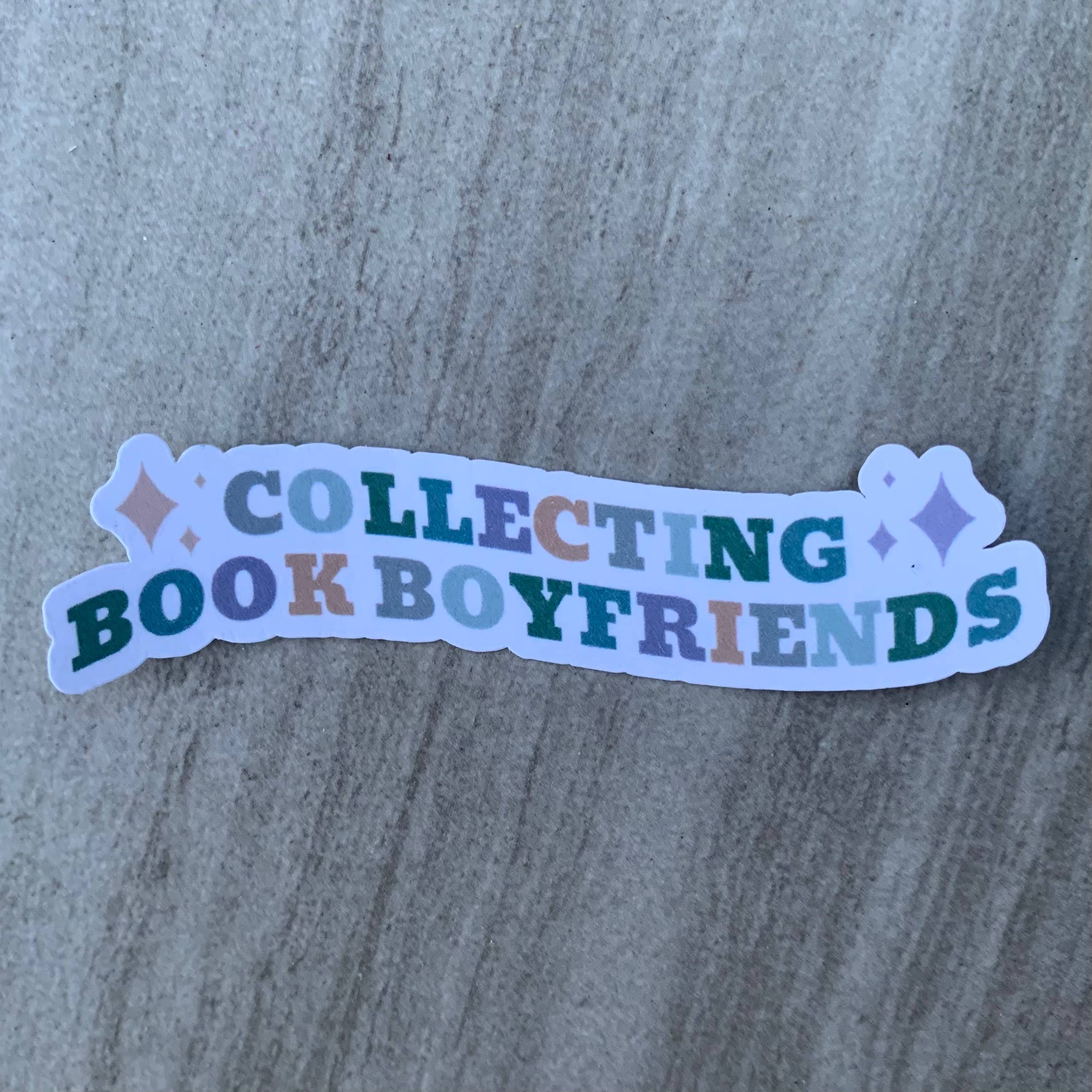 Collecting Book Boyfriends Sticker | Romance Reader Sticker