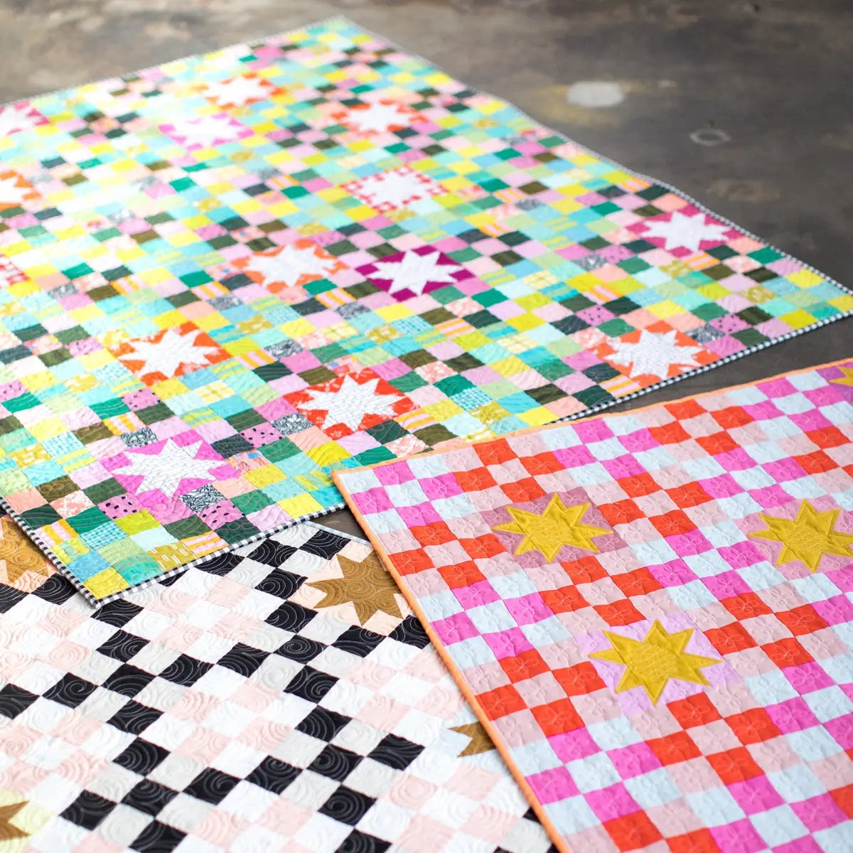 Campfire Glow Quilt Pattern - Printed
