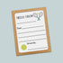 The image is a greeting card with a tennis racket and ball design, and it appears to be a letter or card addressed to someone named Dear.