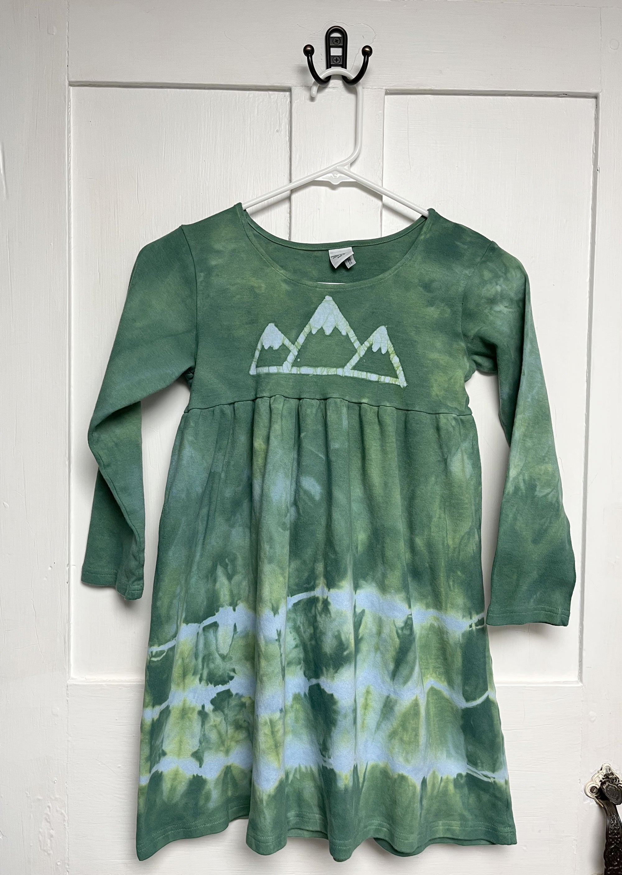 Girls Mountain Dress, Long Sleeves