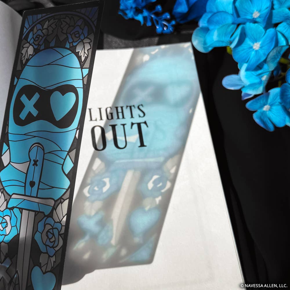 Official Lights Out Good Girl Acrylic Bookmark | Navessa Allen