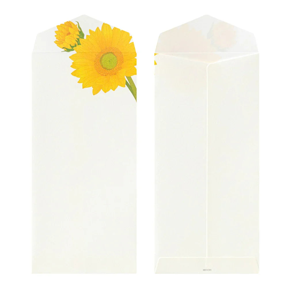 Sunflower Letterpad and Envelopes