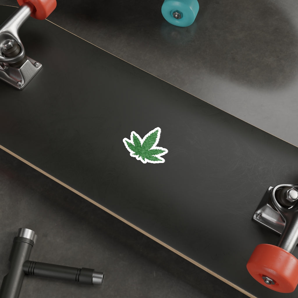 Just a Pot Leaf Sticker