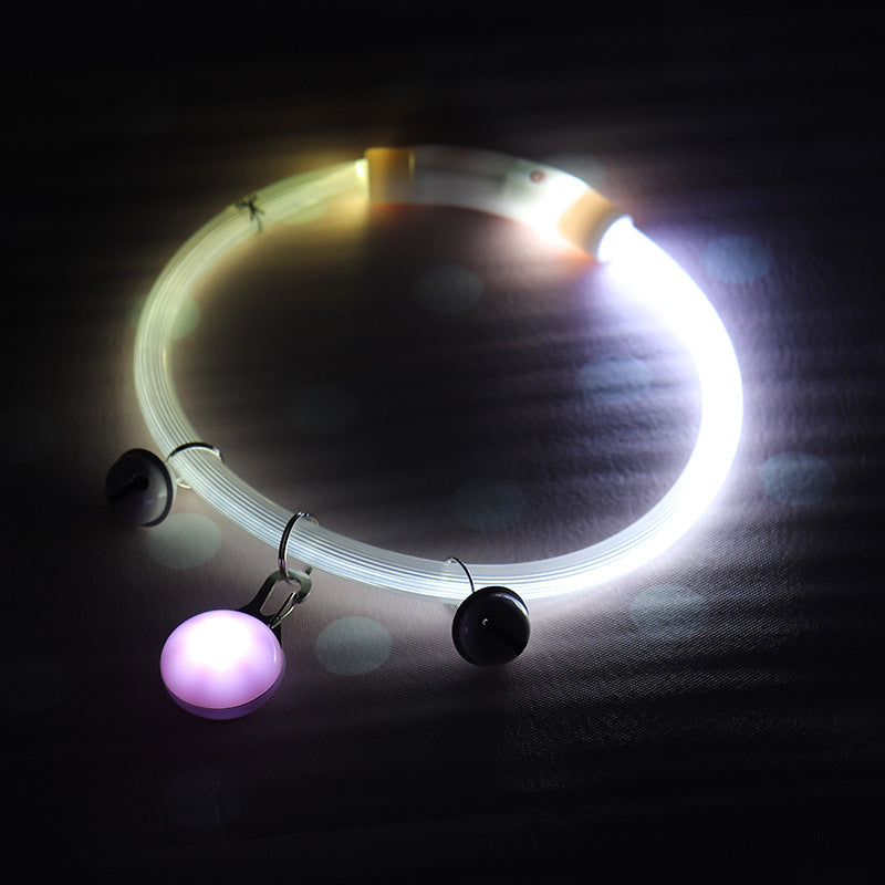 LumiTrail Reflective Rechargeable Tube Collar