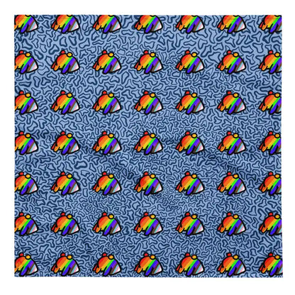 Doodle frogs bandana
