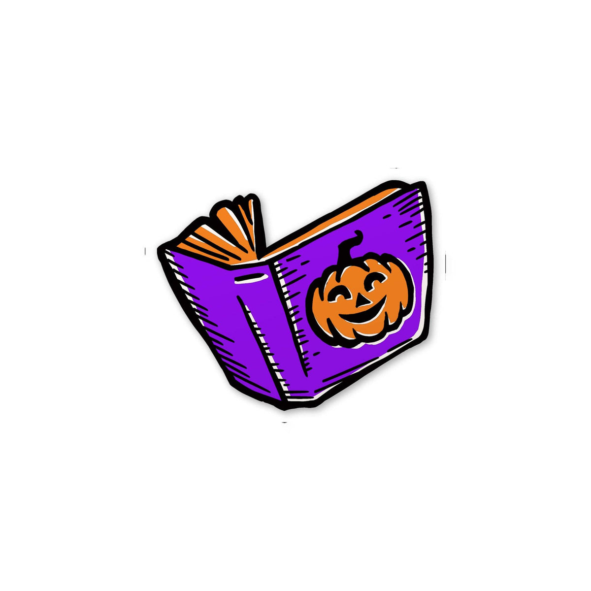 Do You Like Scary Books? Sticker | Horror Reader Vinyl Sticker