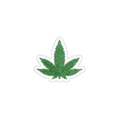 Just a Pot Leaf Sticker