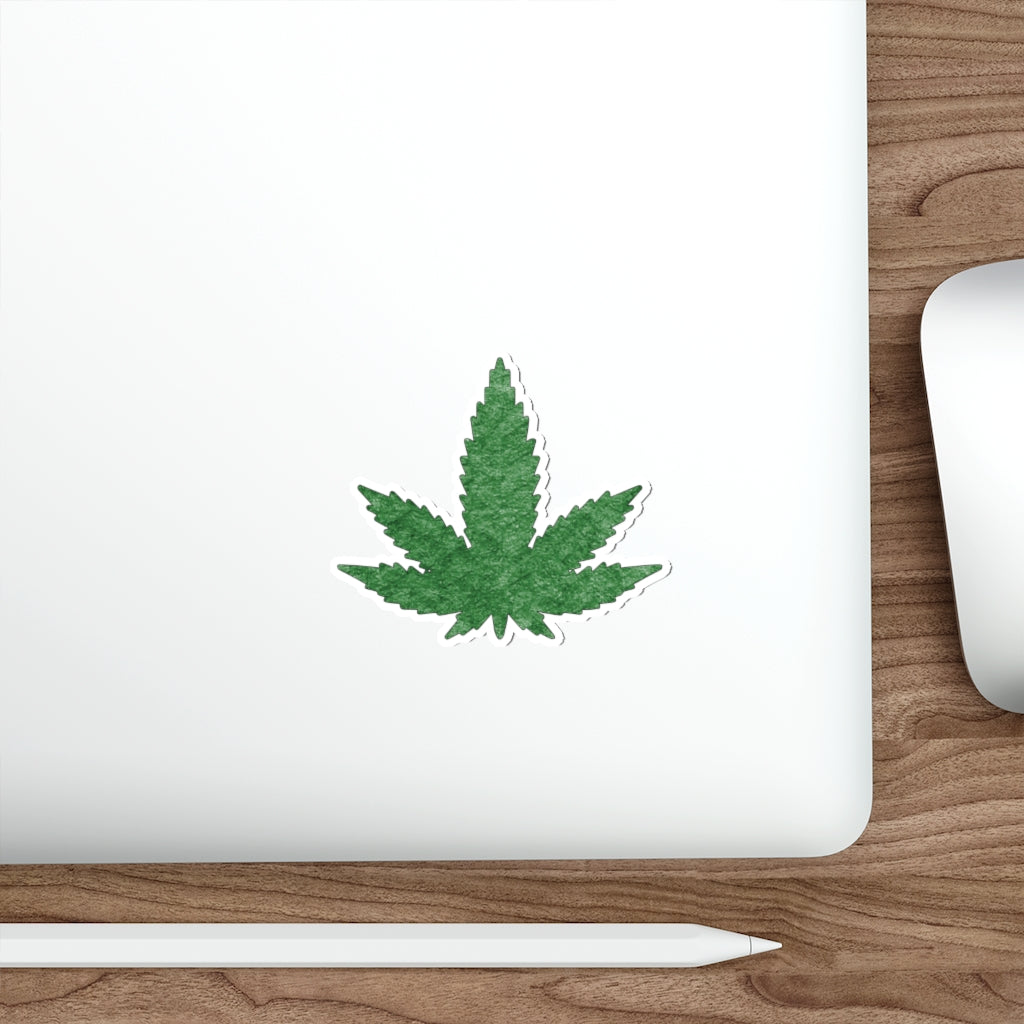 Just a Pot Leaf Sticker