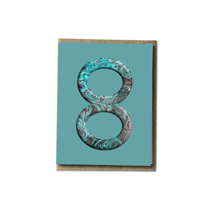 8th Birthday Card