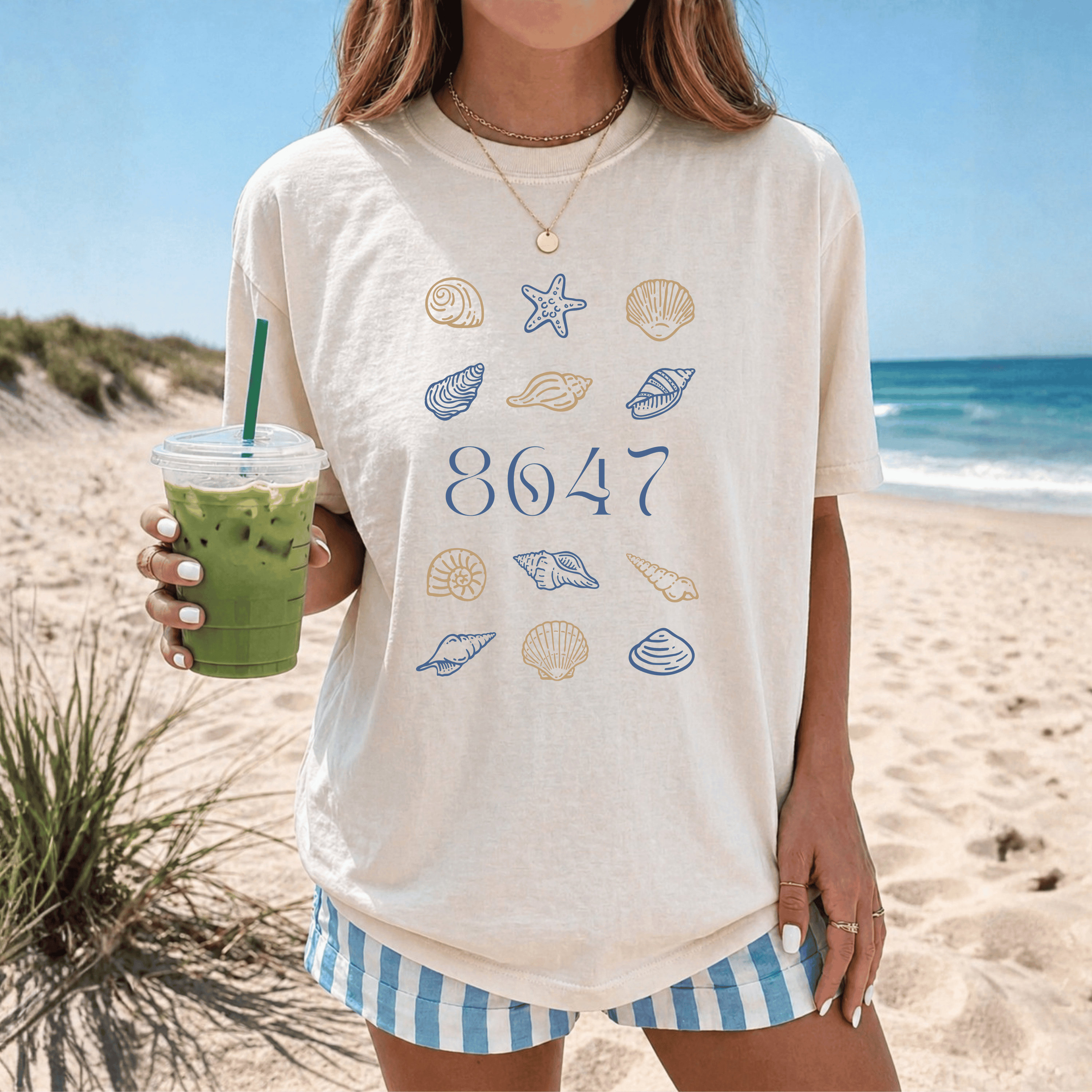 8647 Coastal Shell T-Shirt
