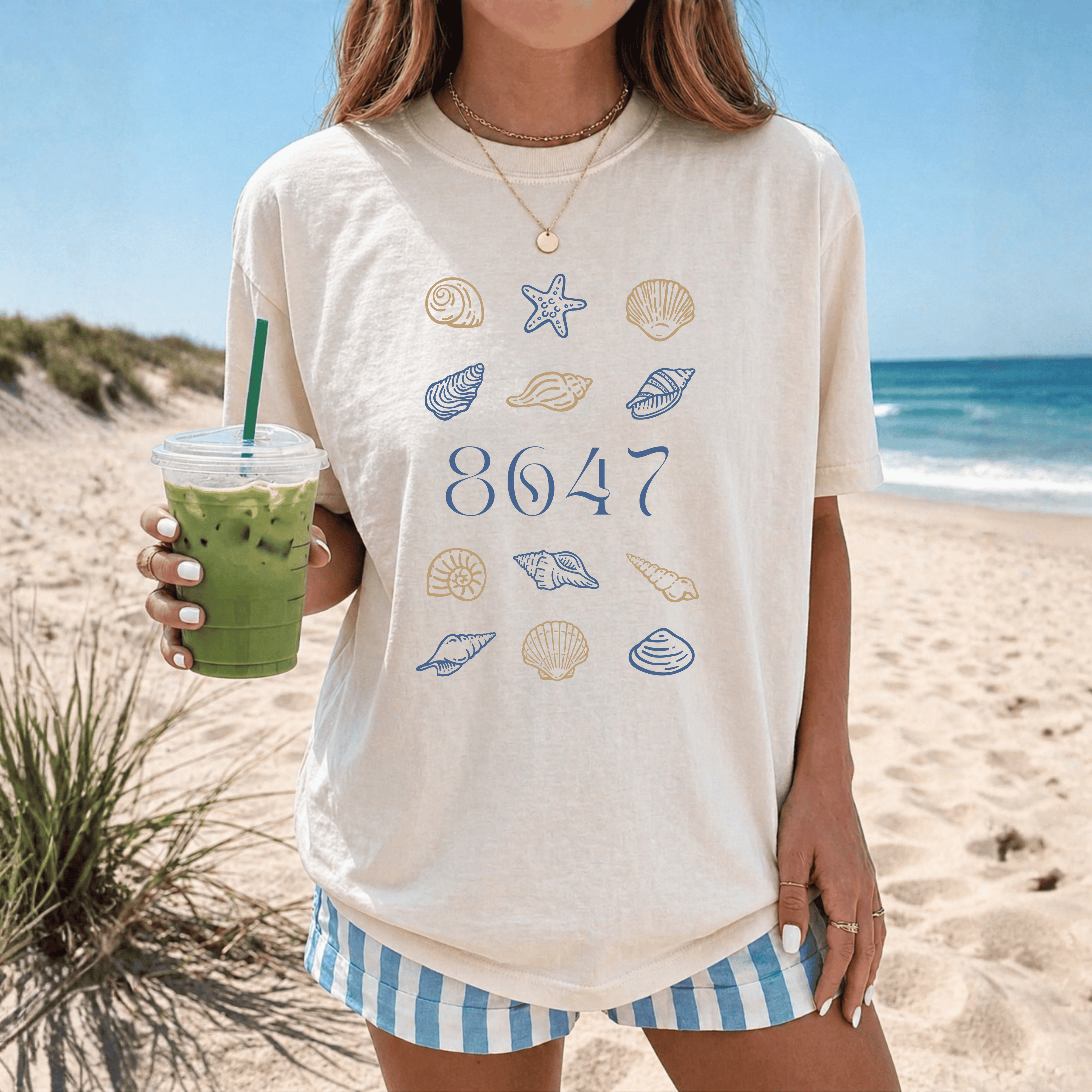 8647 Coastal Shell T-Shirt