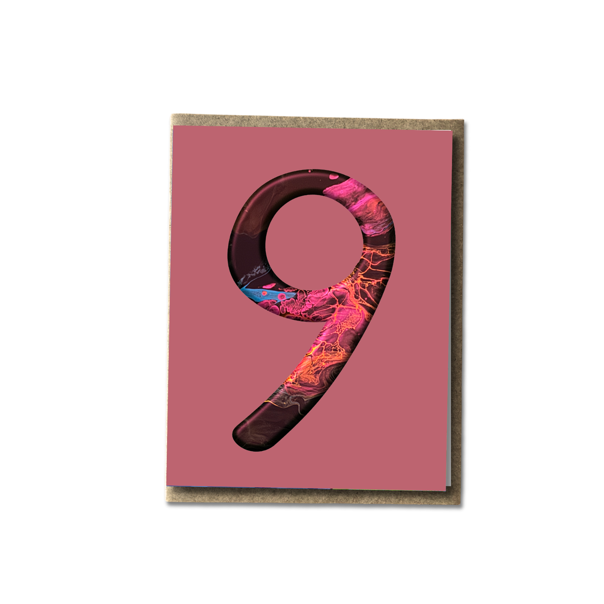 9th Birthday Card