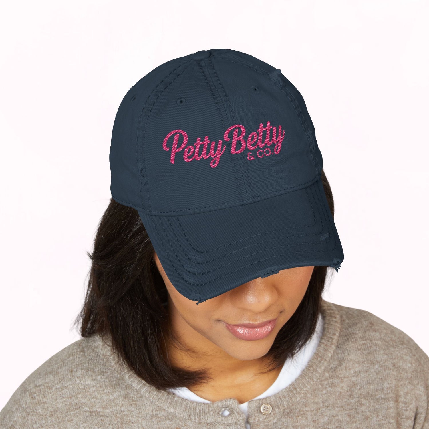 Petty Betty &amp; Co. Distressed Hat
