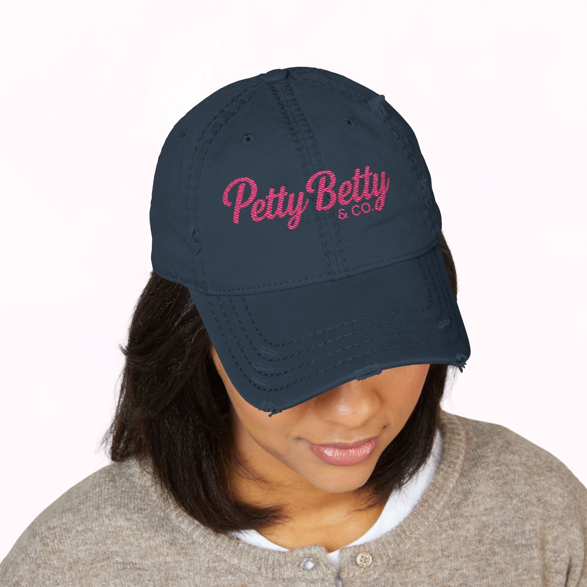 Petty Betty &amp; Co. Distressed Hat