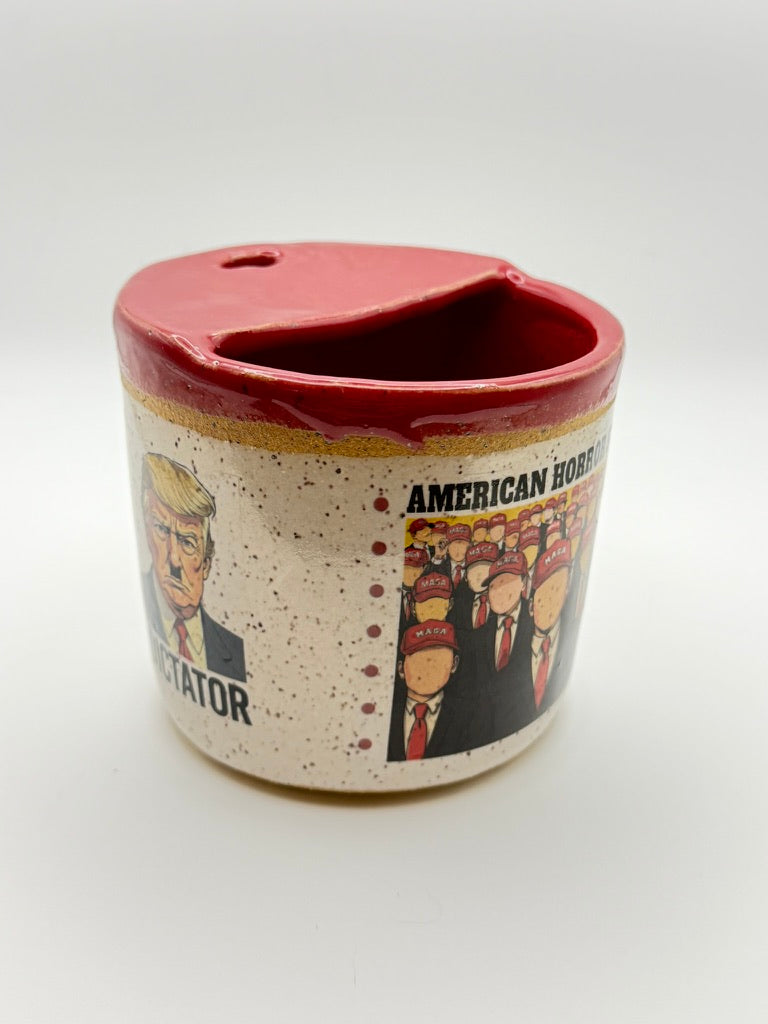 ELECT A CLOWN Moustache Cup
