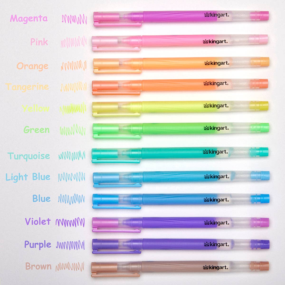 Pastel Gel Pens