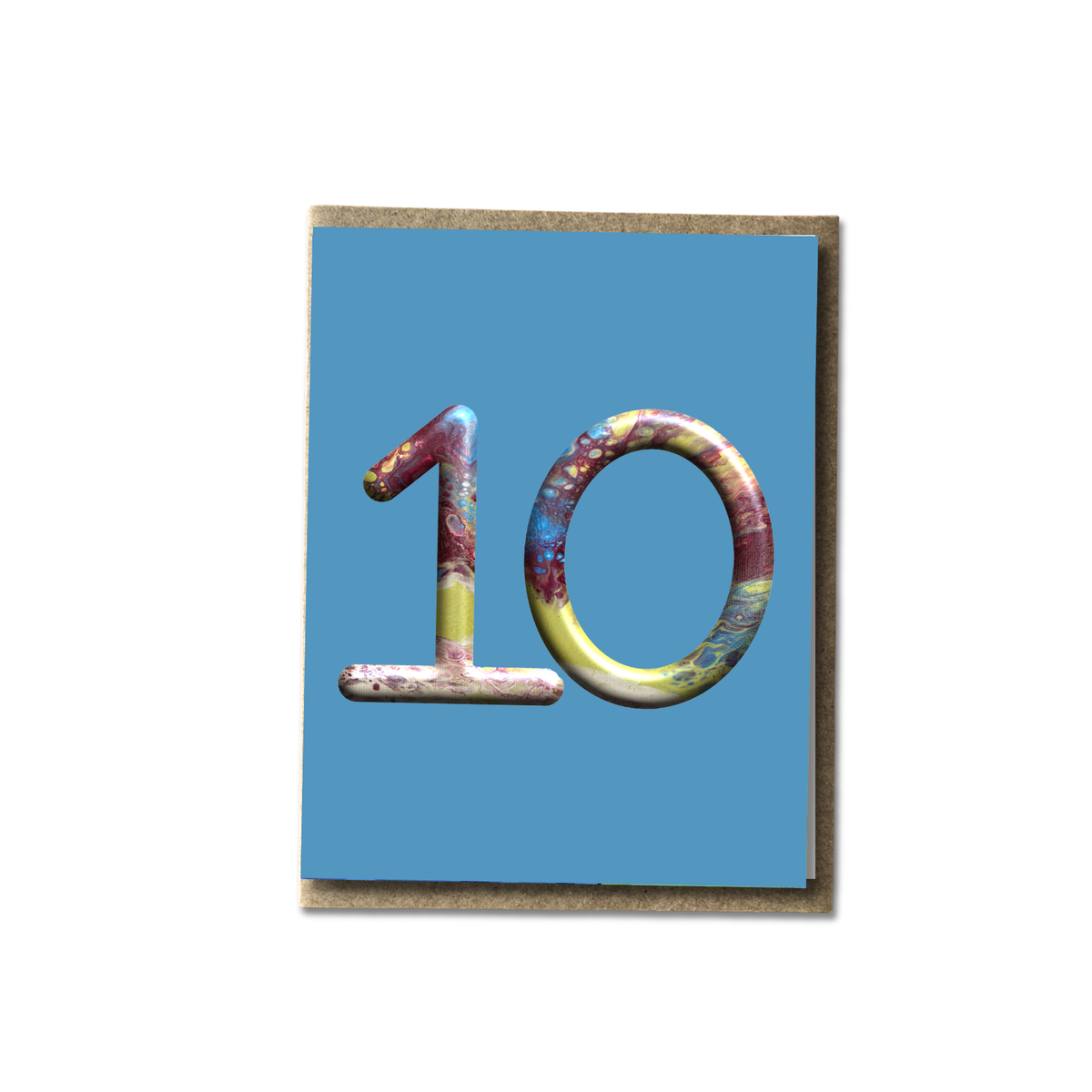 10th Birthday Card