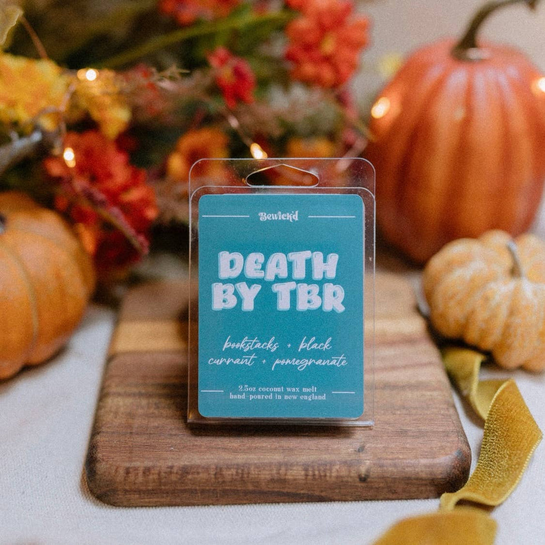 Death by TBR Wax Melt – Book Lover Inspired Scent
