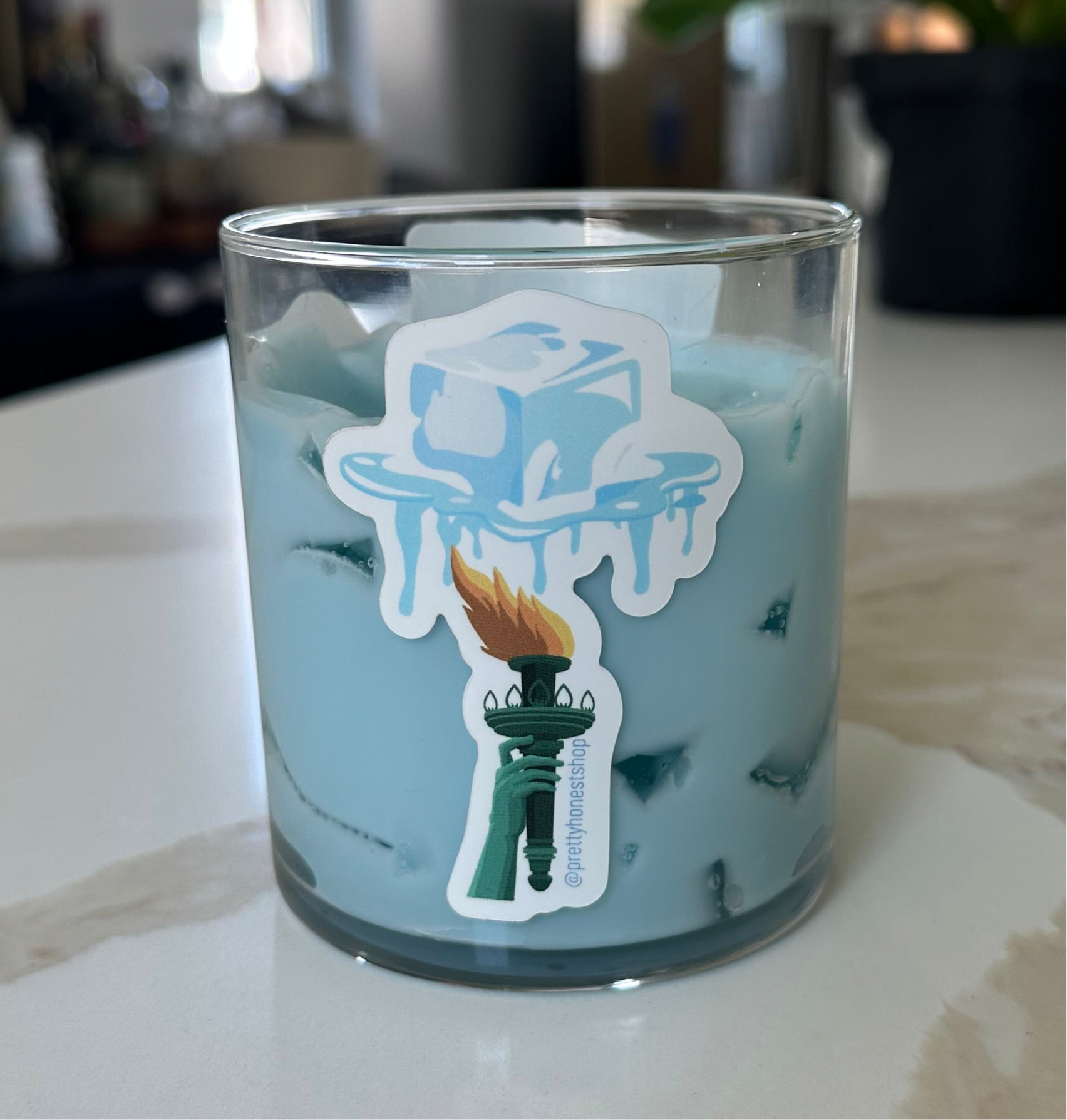 Fuck ICE Candle