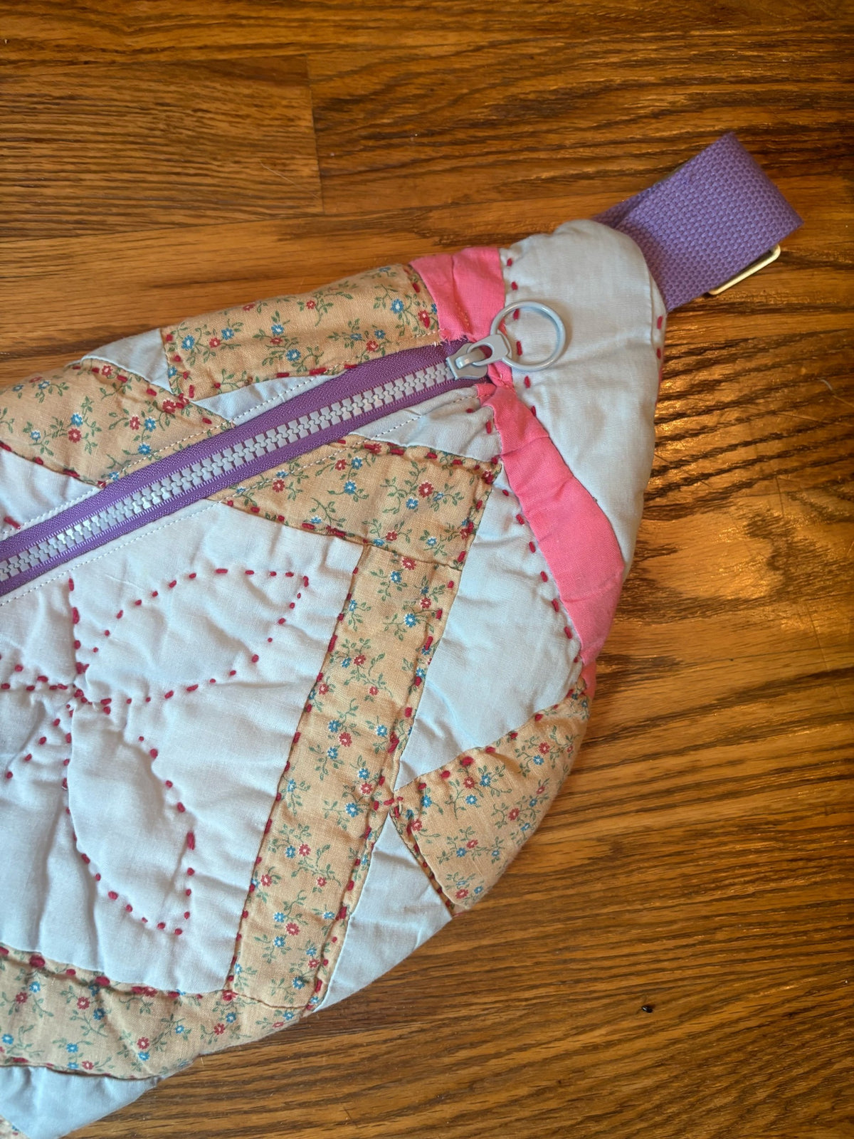 Quilted crossbody bag