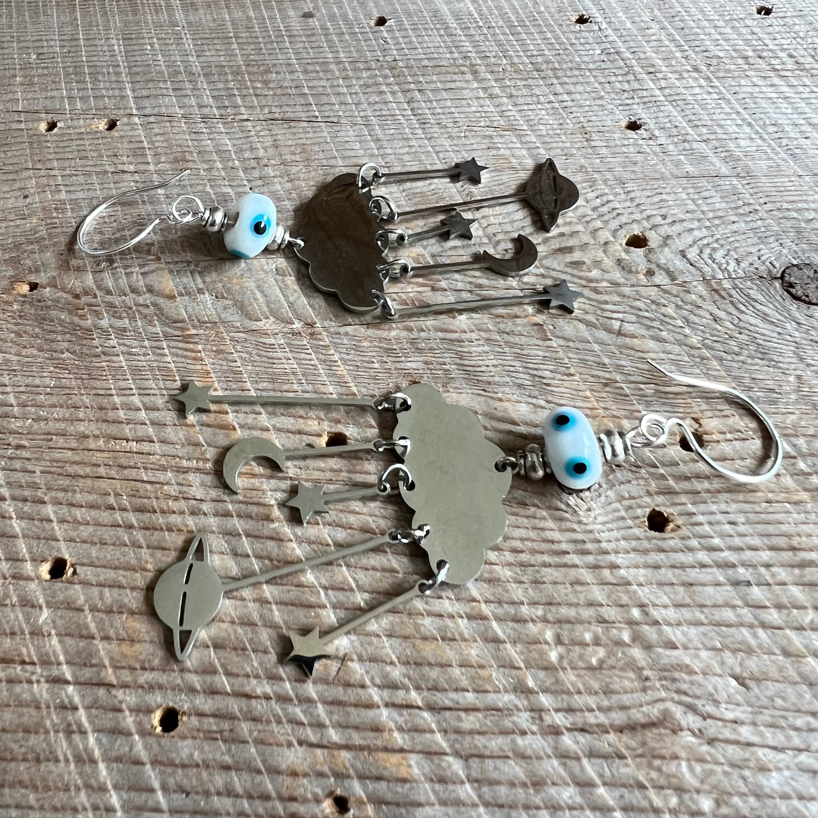 SariBlue® Head in the Clouds Earrings