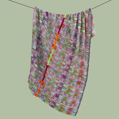 One-of-a-Kind Cotton Corte Blanket