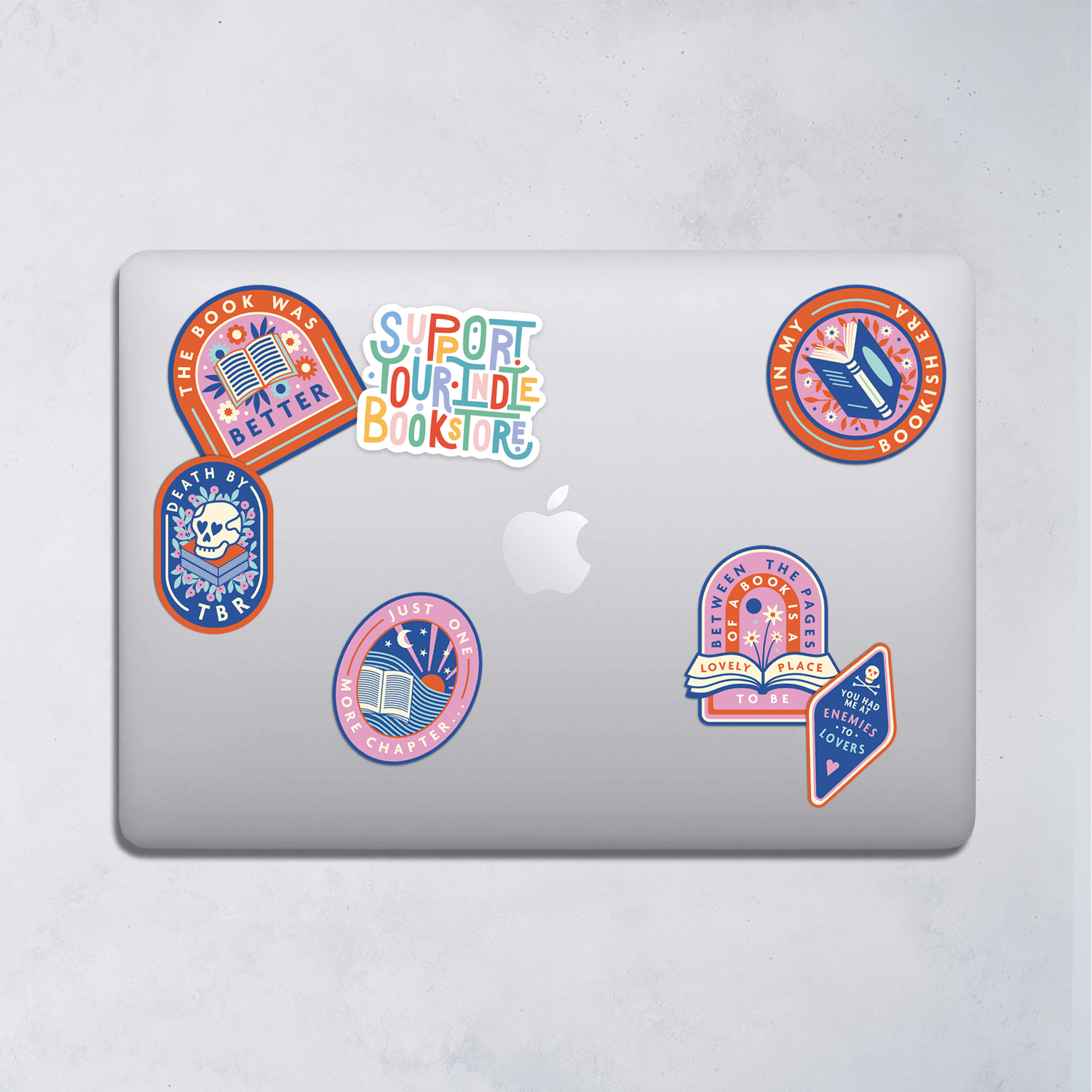 Support Your Indie Bookstore Sticker | Bookshop Lover Decal