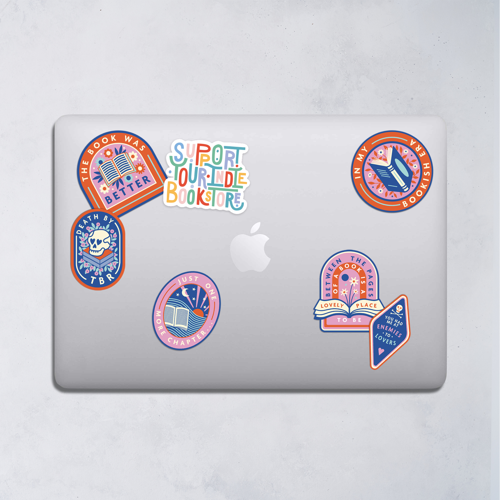 Support Your Indie Bookstore Sticker | Bookshop Lover Decal