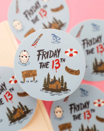 Sticker with &