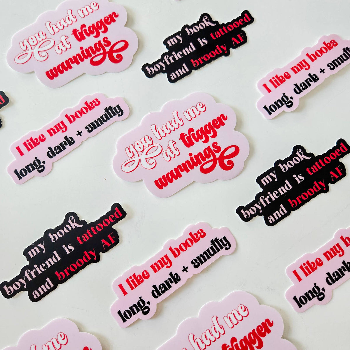 Long Dark &amp; Smutty Sticker | Spicy Romance Reader Decal