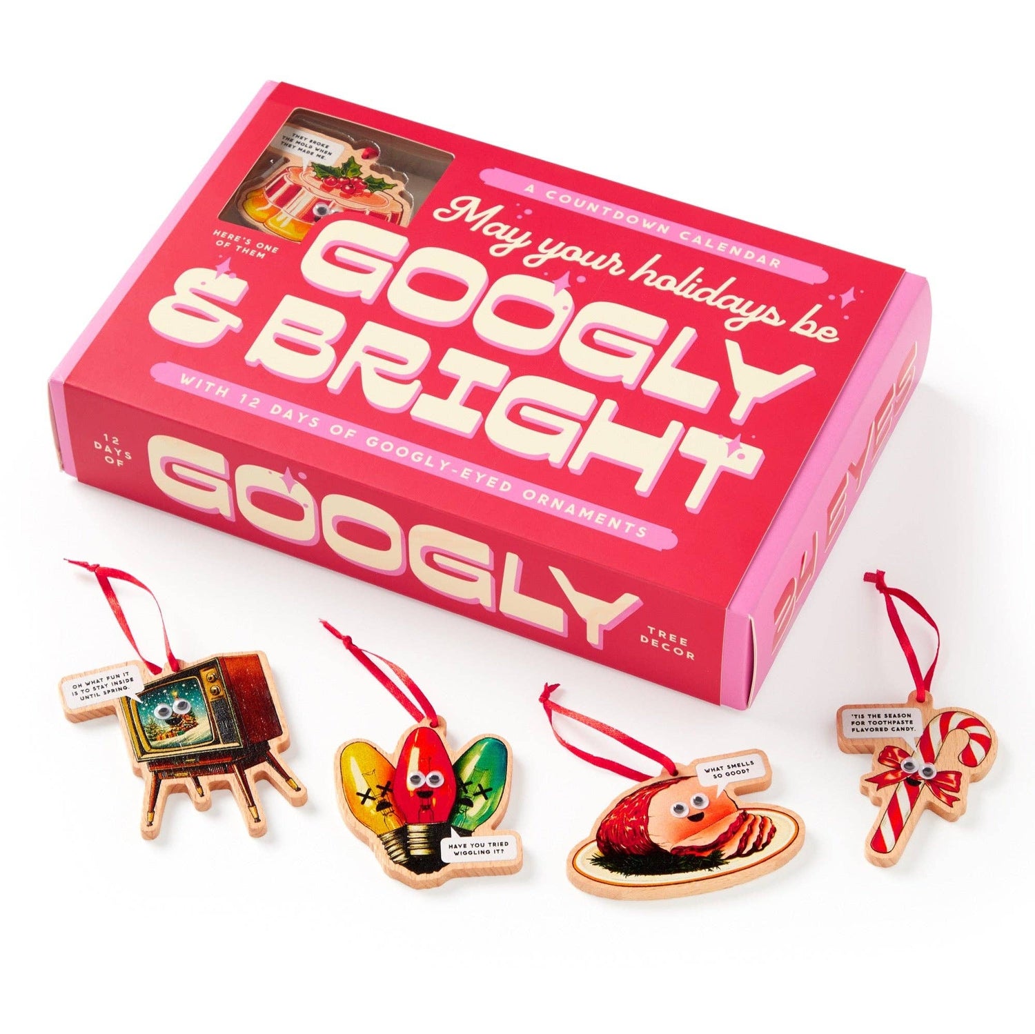 Brass Monkey Googly &amp; Bright Holiday Advent Calendar