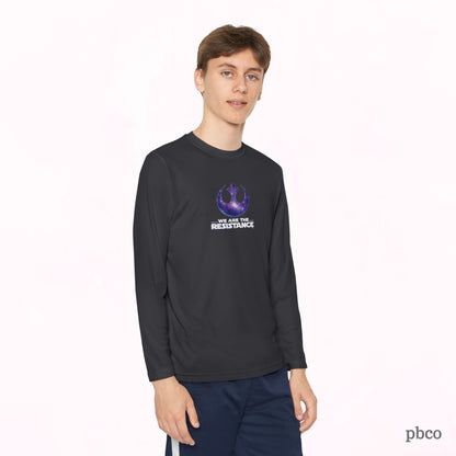 Youth Long Sleeve Tee - We Are The Resistance