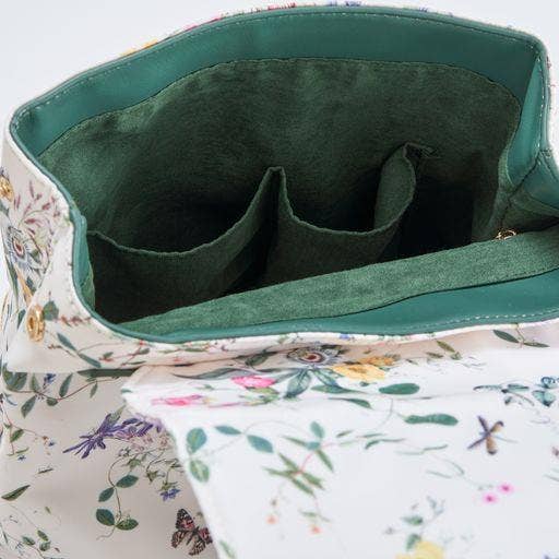 The Blooming Toile Backpack — Fable England Martha Mini