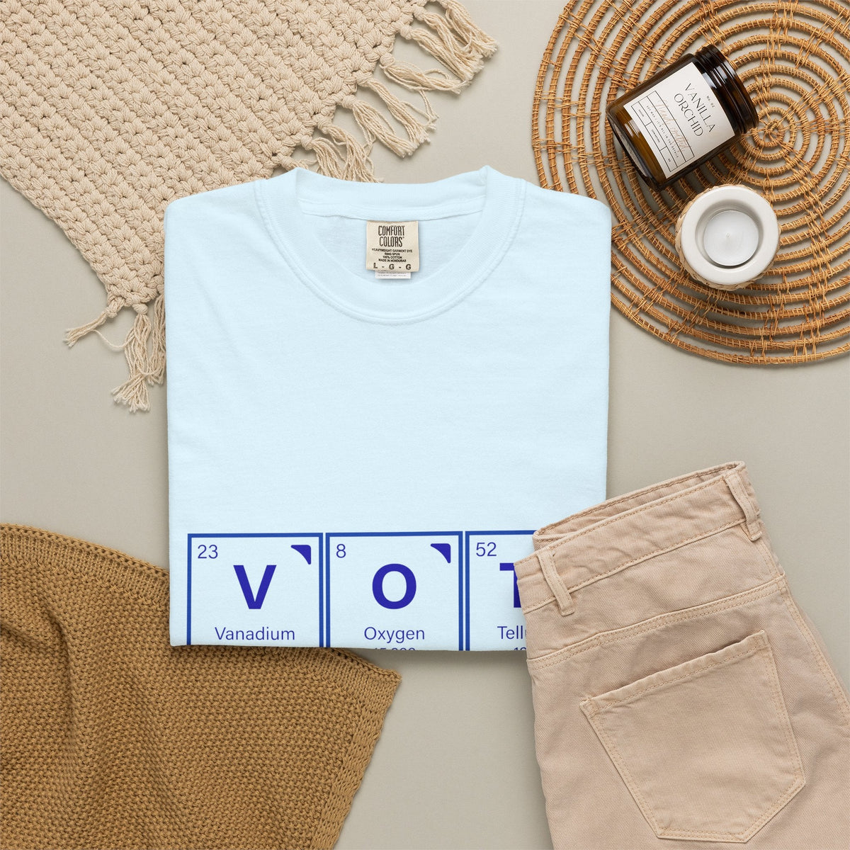 Vote Element of Change T-Shirt — Political Voting Awareness Tee