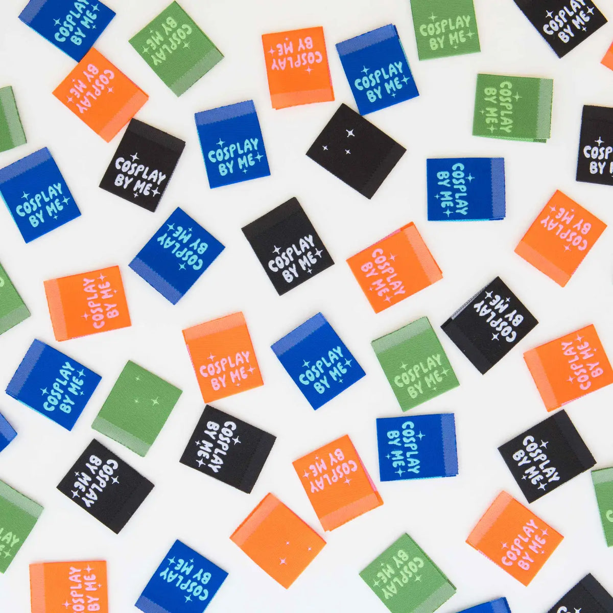 Cosplay Multipack Labels - Sewing Woven Quilt and Garment Labels