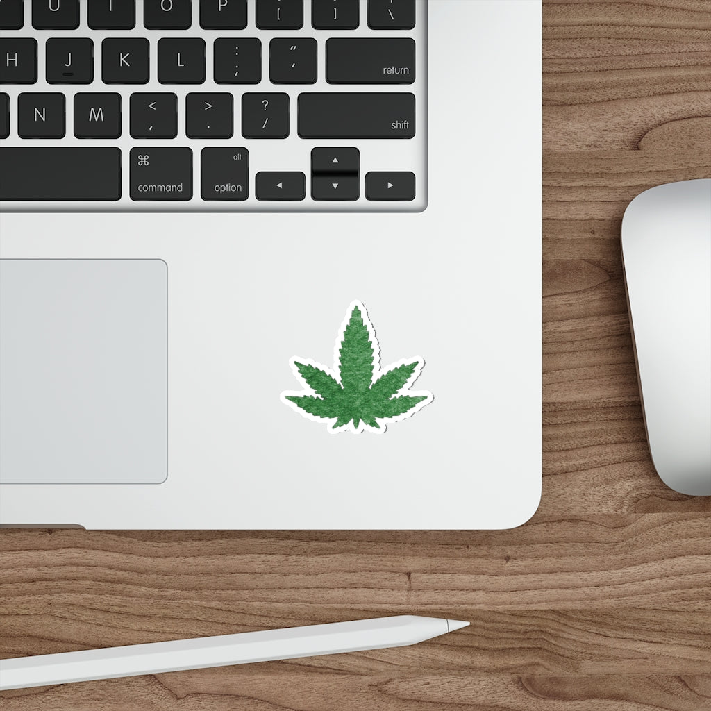 Just a Pot Leaf Sticker