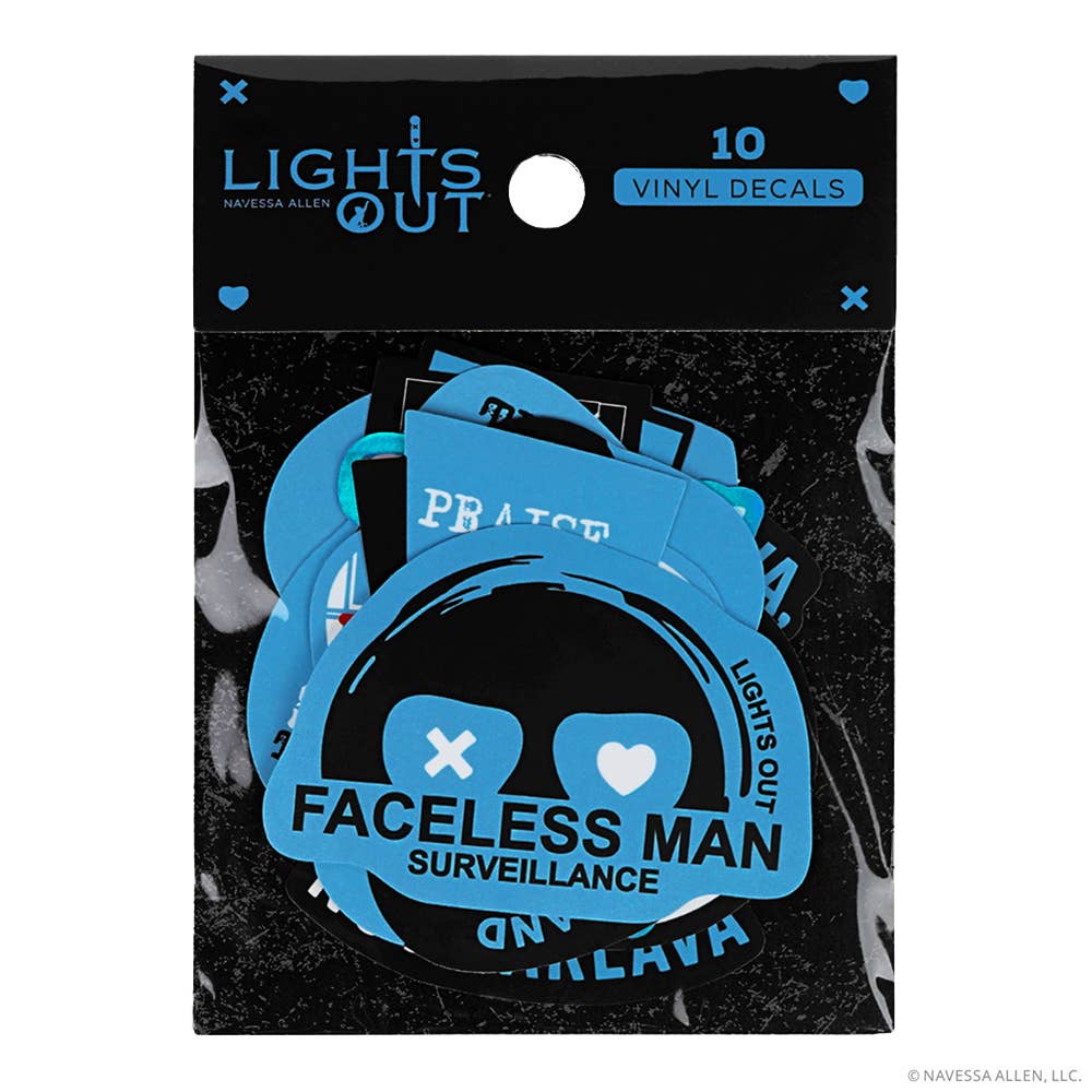 Official Lights Out Sticker Pack (10 Decals)