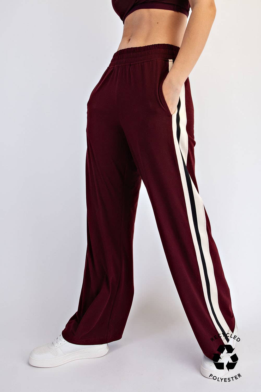 Pre-Order: Butter Soft Side Stripe Straight-Leg Pants
