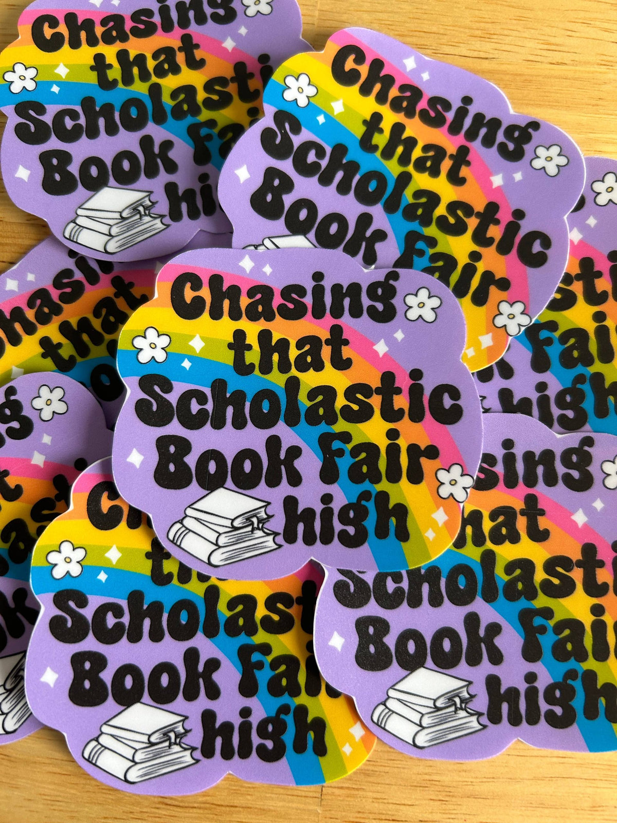 "Chasing that Scholastic Book Fair High"
