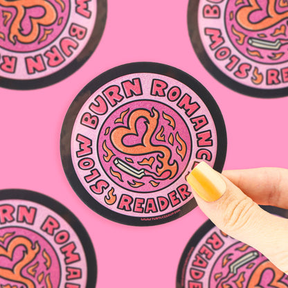 Sticker with &