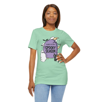Wake Me for Spooky Season Tee - Halloween T‑Shirt