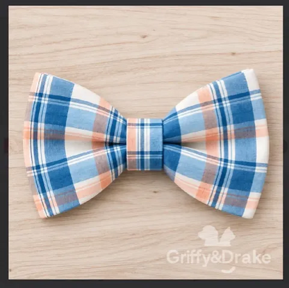 Blueberry Blossoms Bow Tie