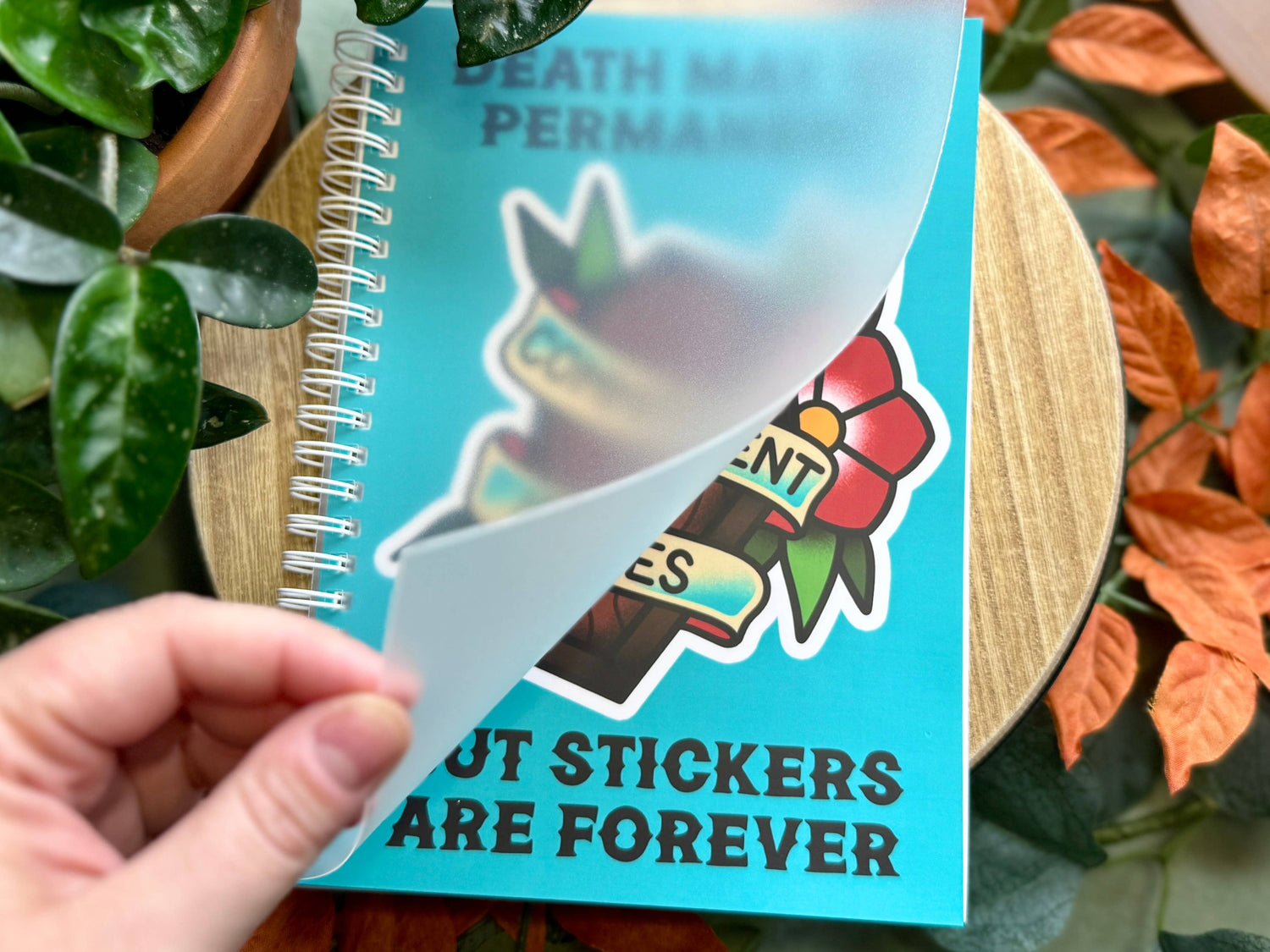 Reusable Sticker Book | A5 Sticker Collector Album with 100 Reusable Pages