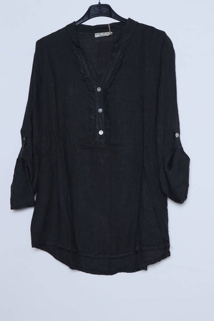 The Easy Linen Blouse
