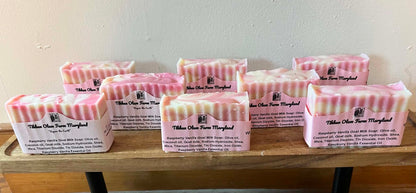 Raspberry Vanilla Goatmilk Soap