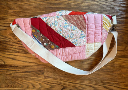 Quilted crossbody bag