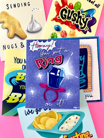 You Put A Ring On It Greeting Card