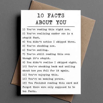 Card with &